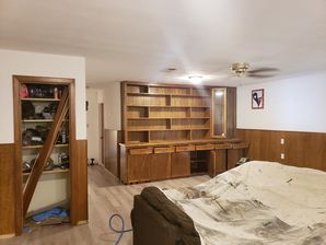 Before, During, & After Cabinet Painting in Richmond, TX (2)