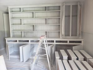 Before, During, & After Cabinet Painting in Richmond, TX (4)